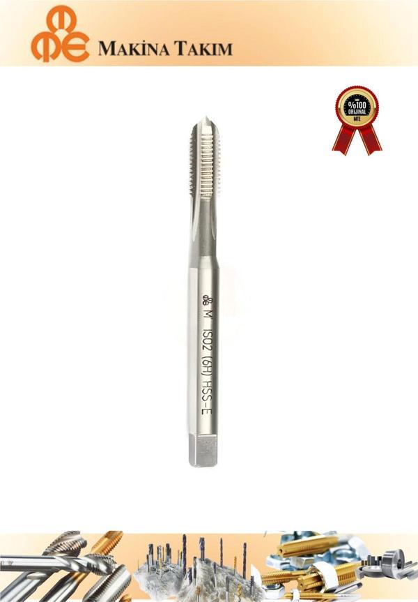 Makina Takım Mte M5X0,8 Normal Vidalı Düz Kanallı Makina Kılavuzu Hss - E Dın 371/C - Image 1