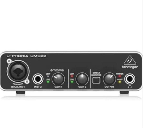 Behringer Umc22 2 Kanal Ses Kart - Image 1