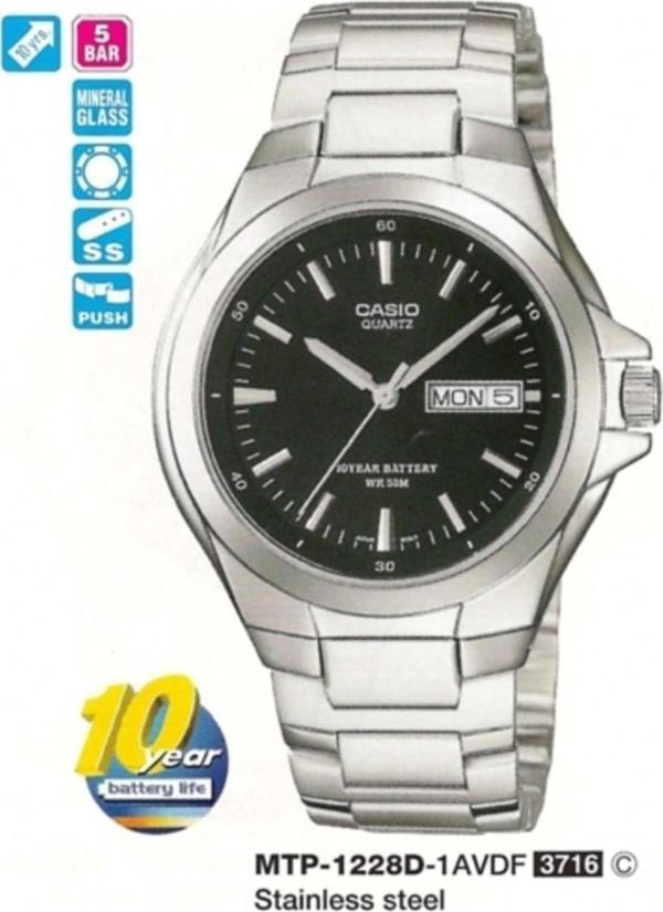 Casio Erkek Kol Saati Mtp-1228D-1Avdf - Image 1