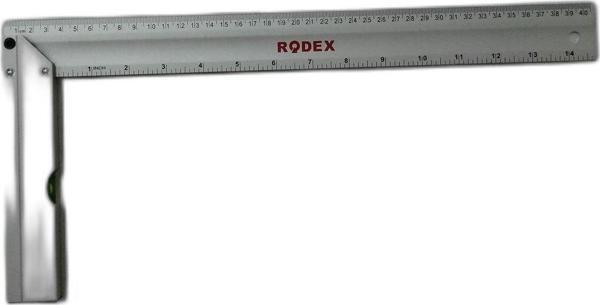 Rodex Su Terazili Alüminyum Gönye 400Mm (Gnab40) - Image 1