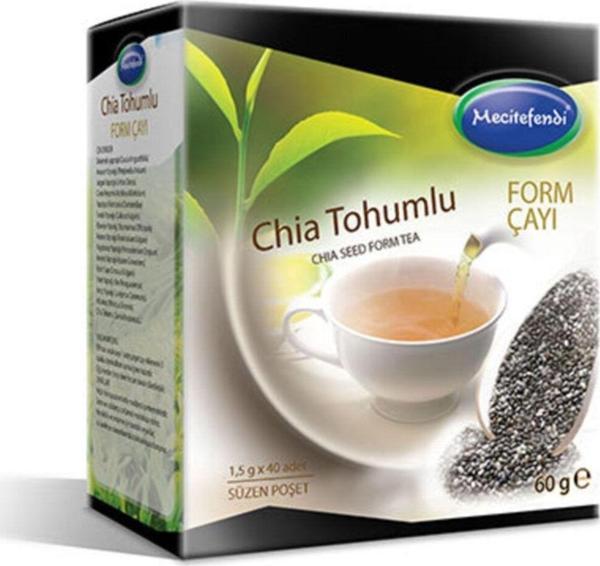 Mecitefendi Chia Tohumlu Form Çayı 40 Lı Süzen Poşet - Image 1