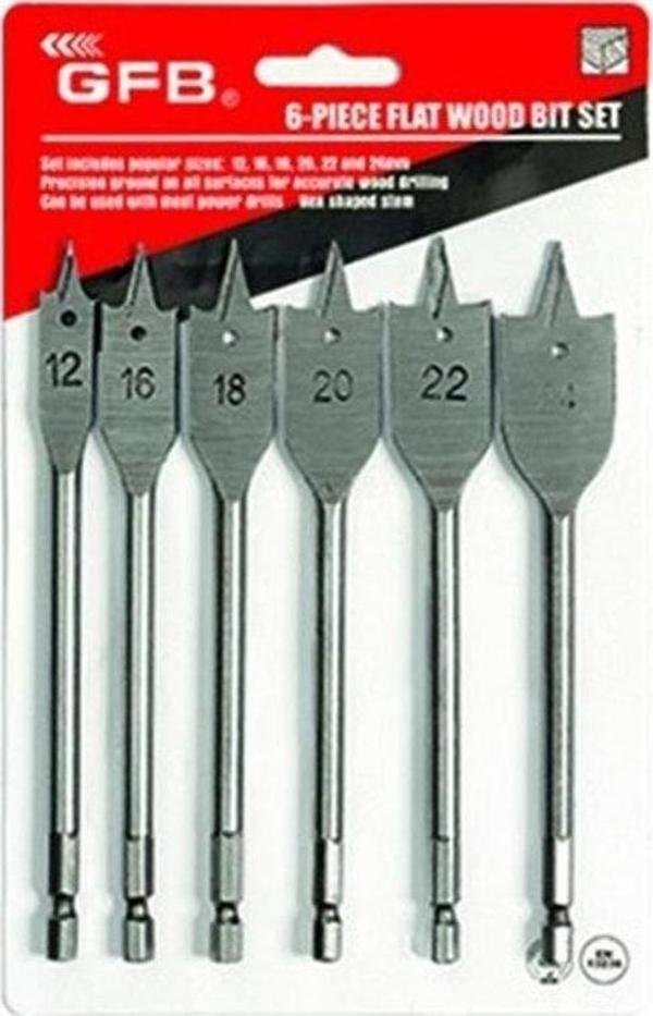Gfb 6 Parça Yapkrak Matkap Ucu Seti - Image 1