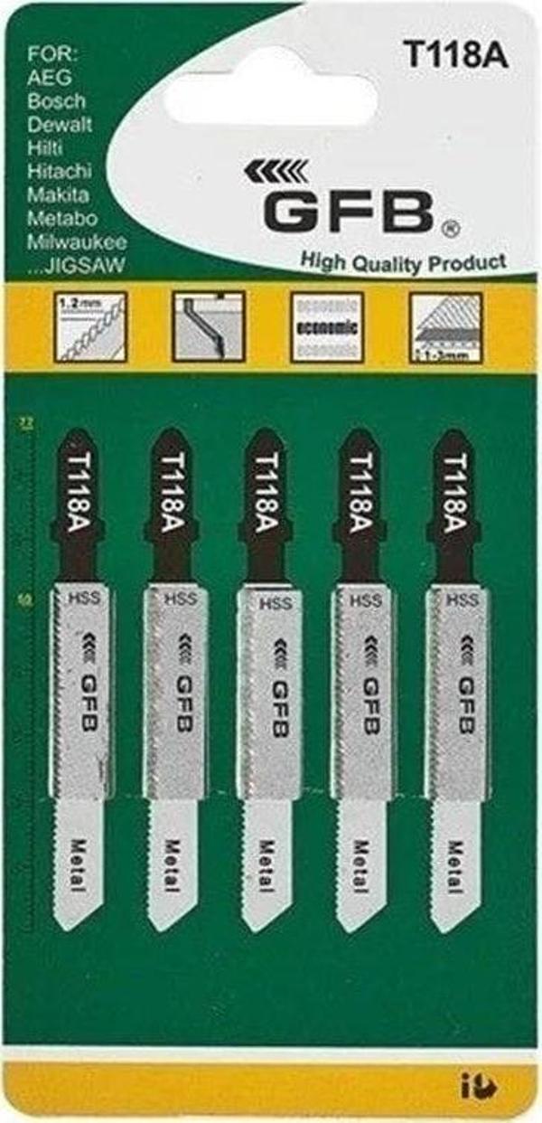 Gfb T118-A Metal Dekupaj Ağzı (5 Adet) - Image 1