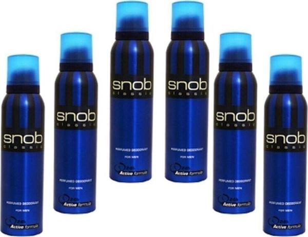 Snob For Men Classic Deodorant 150Ml 6 Adet - Image 1