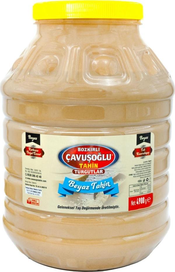 Bozkırlı Çavuşoğlu Beyaz Tahin Tek Kavrulmuş 4900G - Image 1