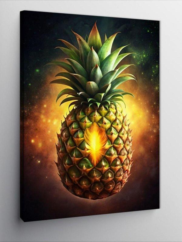 Kanvas Tablo Ananas - Image 1