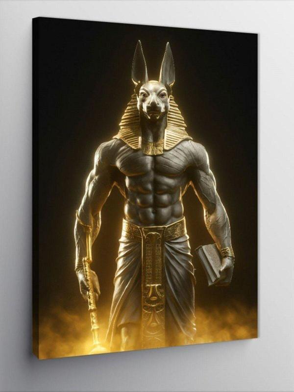 Kanvas Tablo Anubis Eski Mısır - Image 1