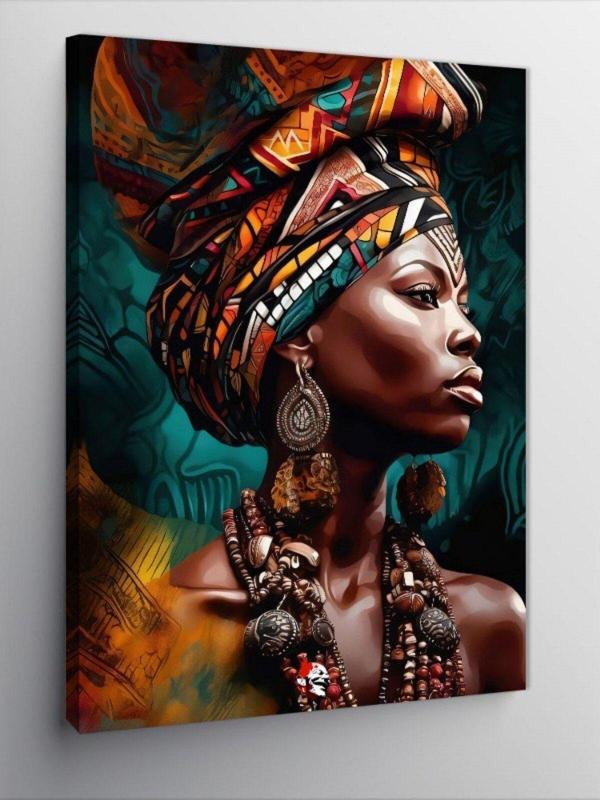 Kanvas Tablo Afrikalı Kadın - Image 1