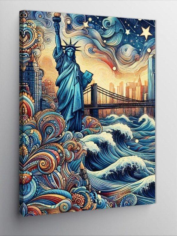 Kanvas Tablo Amerika Özgürlük Anıtı - Image 1
