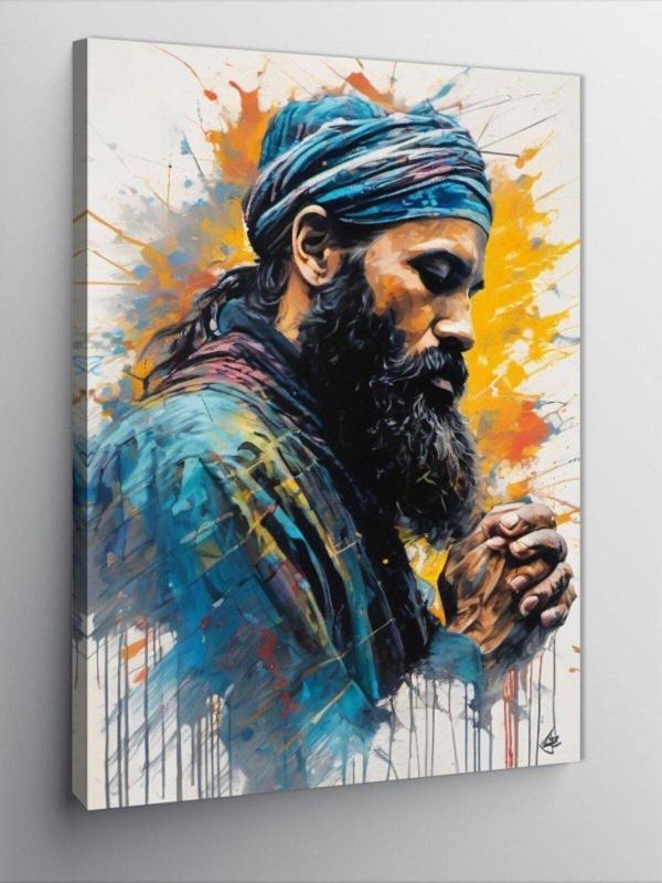 Kanvas Tablo Dua Eden Adam - Image 1