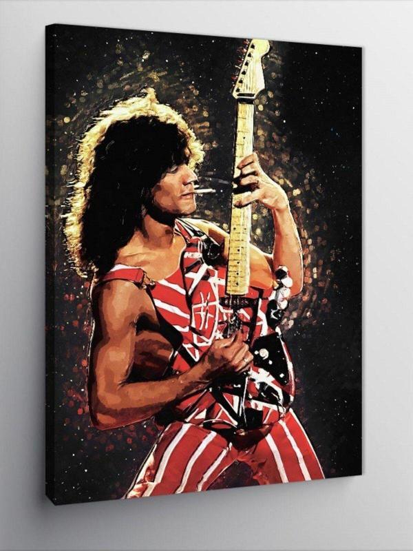 Kanvas Tablo Eddie Van Halen - Image 1