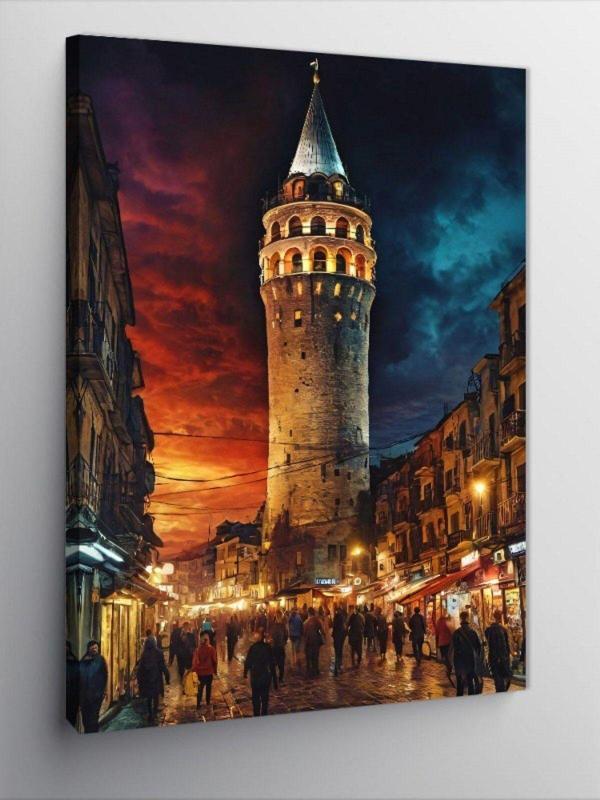 Kanvas Tablo Galata Kulesi - Image 1
