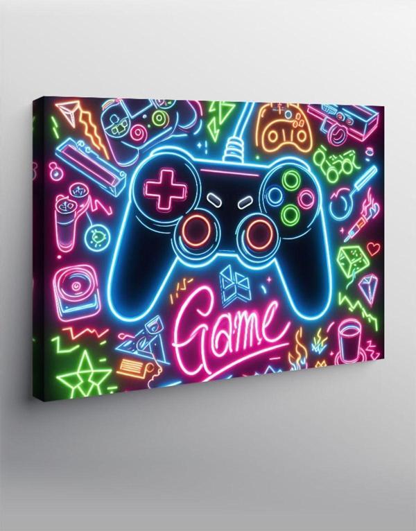 Kanvas Tablo Gamer Temalı - Image 1