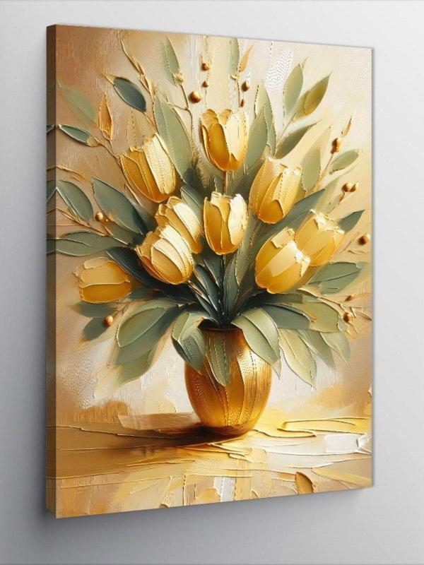 Kanvas Tablo Sarı Laleler - Image 1