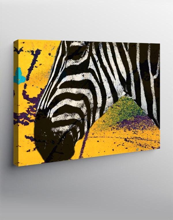 Kanvas Tablo Sevimli Zebra - Image 1