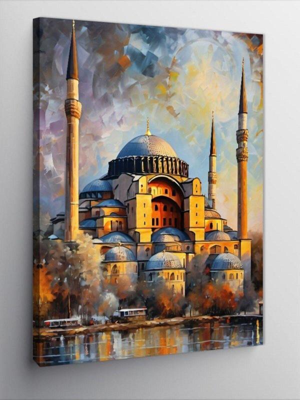 Kanvas Tablo Yağlı Boya Ayasofya Camii - Image 1
