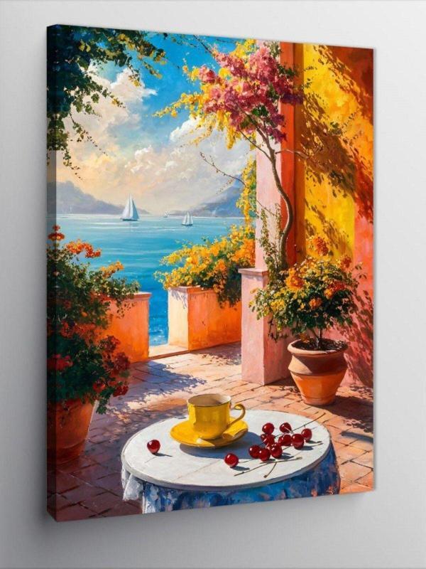 Kanvas Tablo Yazlık Ev - Image 1