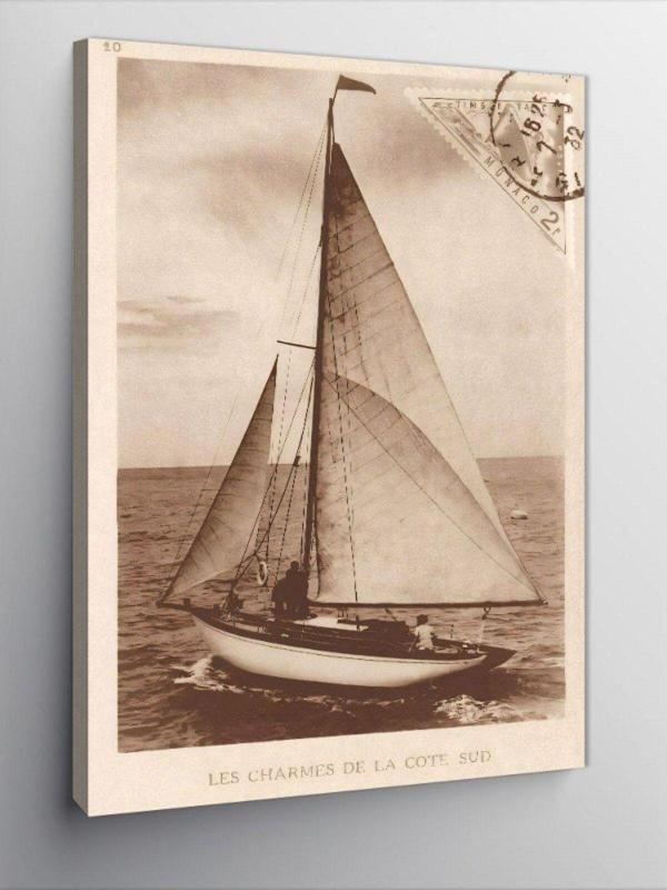 Kanvas Tablo Yelkenli Tekne - Image 1
