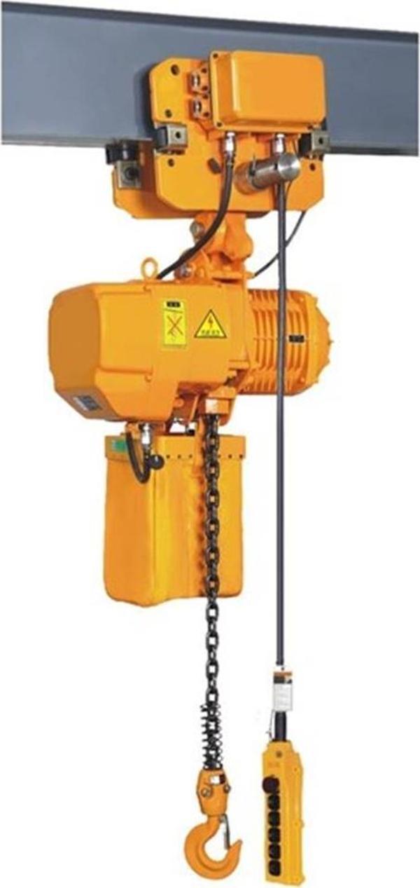 1 TON MONORAY TİPİ ELEKTRİKLİ ZİNCİRLİ VİNÇ - Image 1