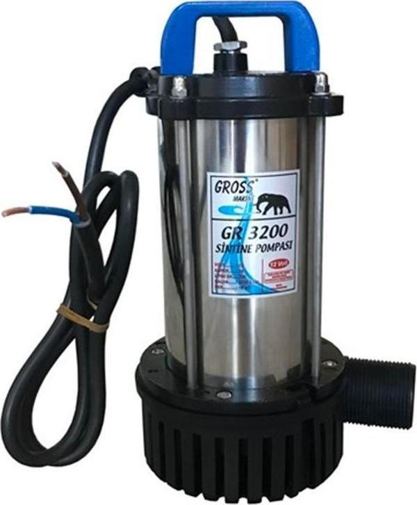 GROSS 12 Volt GR3200 SİNTİNE POMPASI - Image 1