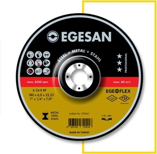 EGESAN 115*6*22,23 METAL TAŞLAMA TAŞI - Image 1
