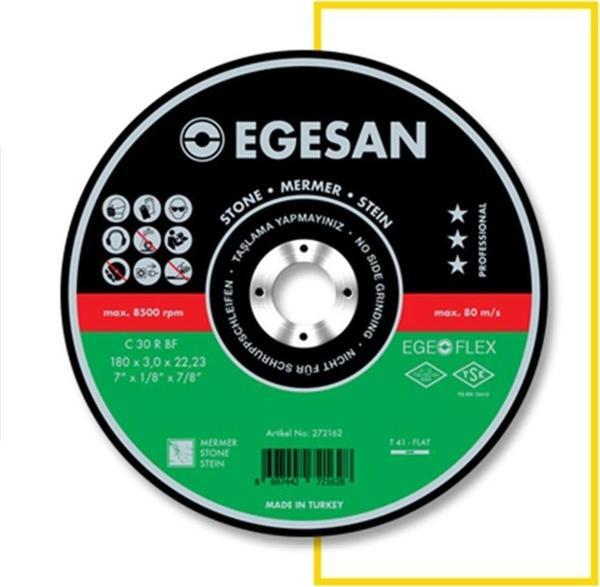 EGESAN 230*3,0*22,23 MERMER KESİCİ TAŞ - Image 1