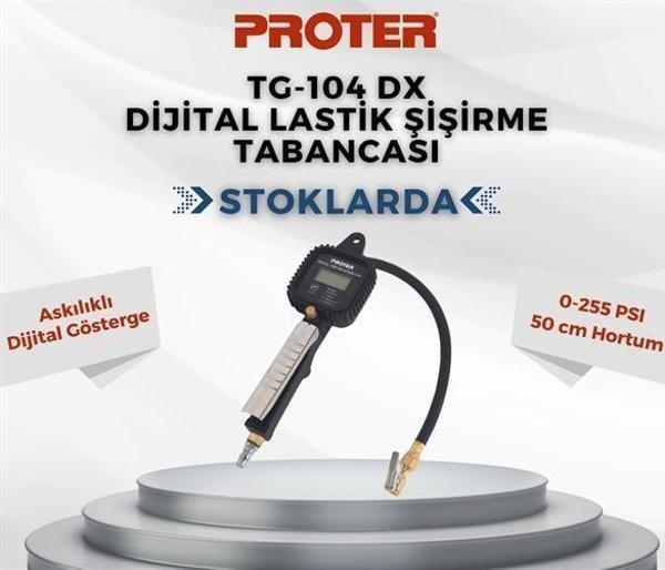 PROTER TG-104 DX DİJİTAL LASTİK ŞİŞİRME TABANCASI - Image 1