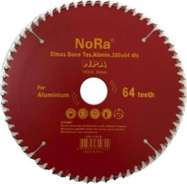 NORA 200 MM/8" 64 DİŞ ALÜMİNYUM TESTERESİ - Image 1