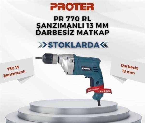 PROTER PR 770 RL ŞANZIMANLI 13 MM DARBESİZ MATKAP - Image 1