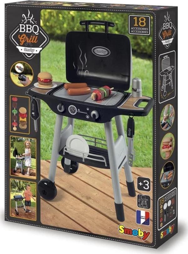 7600312001  Barbekü Izgara Masası -Smoby - Image 1