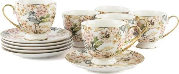 Mikasa Moor Floral Land 6lı Çay Fincanı Seti 200cc - Image 1