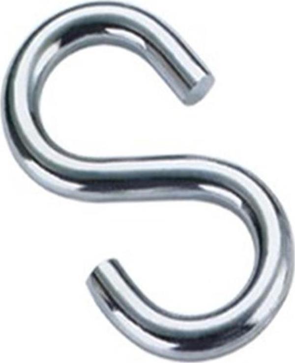6 MM GALVANİZLİ S KANCA - Image 1