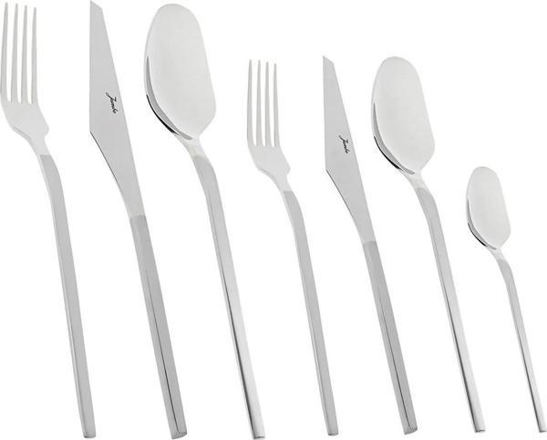 Jumbo 5100 Quartz 12 Kişilik 84 Parça Mat Çatal Kaşık Bıçak Takımı - Image 1
