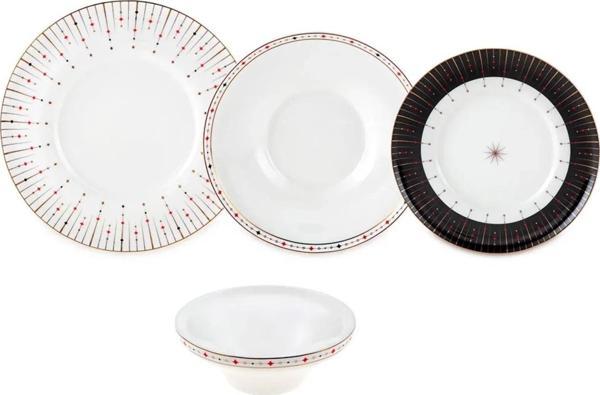 Jumbo Shine 24 Parça 6 Kişilik Yemek Takımı - Image 1