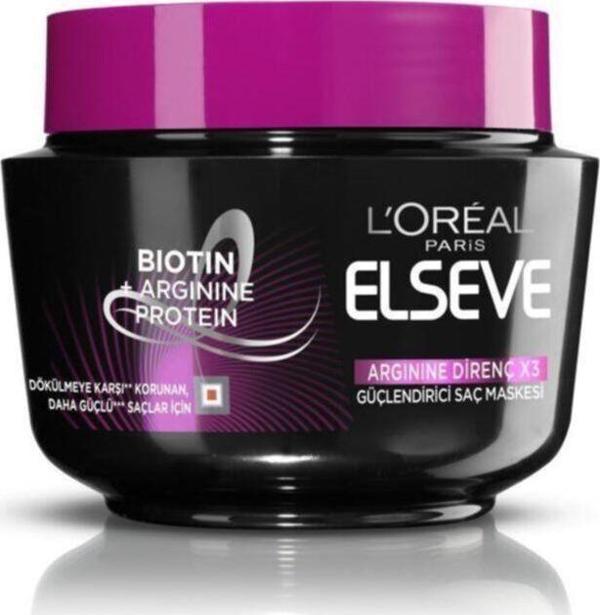 Elseve L'oréal Paris Komple Direnç Dökülme Karşıtı Güç Maskesi 300 ml - Image 1