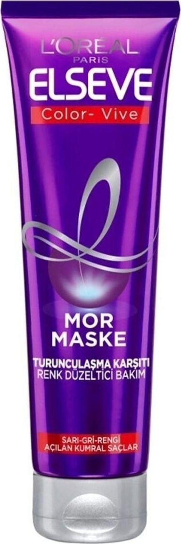 Elseve Loreal Paris Turunculaşma Karşıtı Renk Düzeltici Mor Maske 150 Ml - Image 1