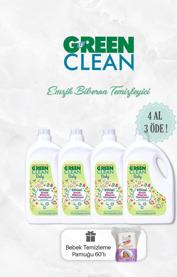 4 AL 3 ÖDE Bitkisel Biberon Emzik Temizleyici 2750 ml - Image 1