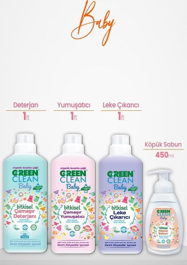 Green Clean Baby Hijyen Seti 4 - Image 1