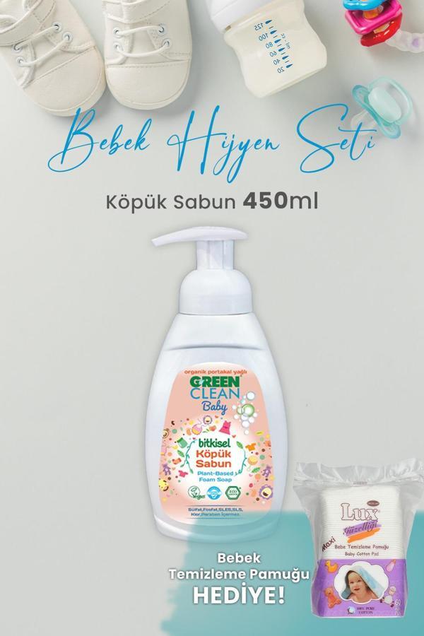 Green Clean Baby Köpük Sabun Portakal Yağlı 450 ml ve Hediyeli - Image 1