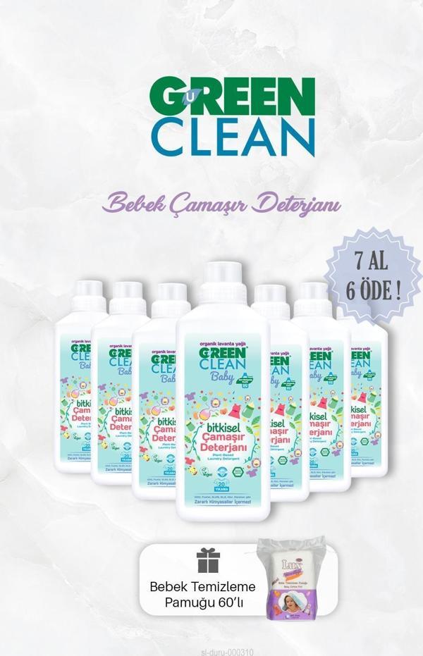 7 AL 6 ÖDE Bitkisel Bebek Çamaşır Deterjanı 1000 ml - Image 1
