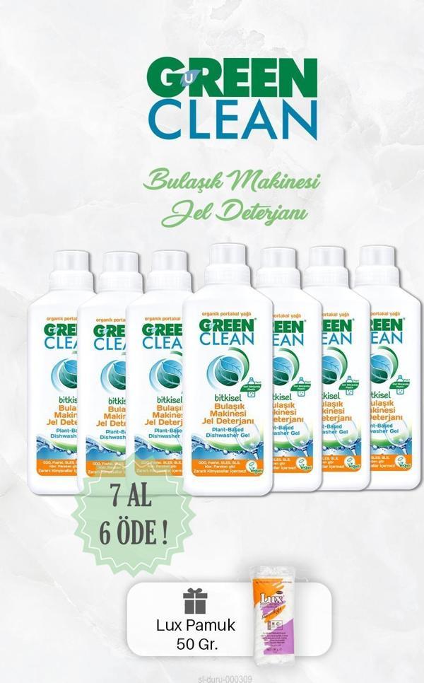 7 AL 6 ÖDE Bitkisel Bulaşık Jel Deterjanı 1000 ml - Image 1