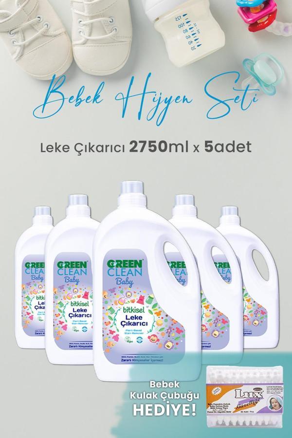 Green Clean Baby Leke Çıkarıcı 2.75 L x 5 Adet ve Hediyeli - Image 1