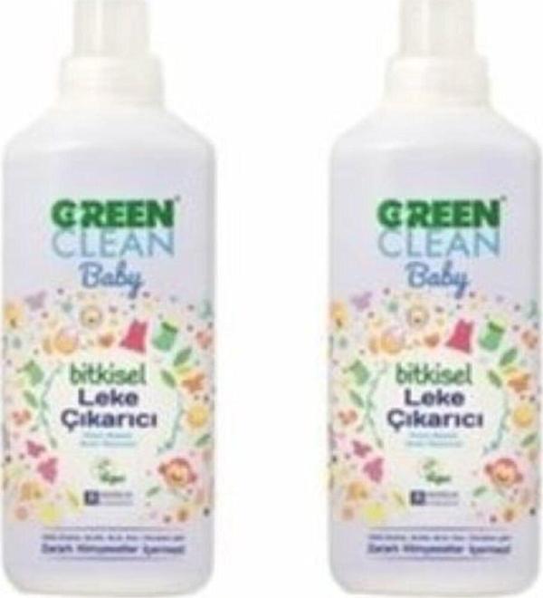 U Green Clean Baby Leke Çıkarıcı 1 L x 2 - Image 1