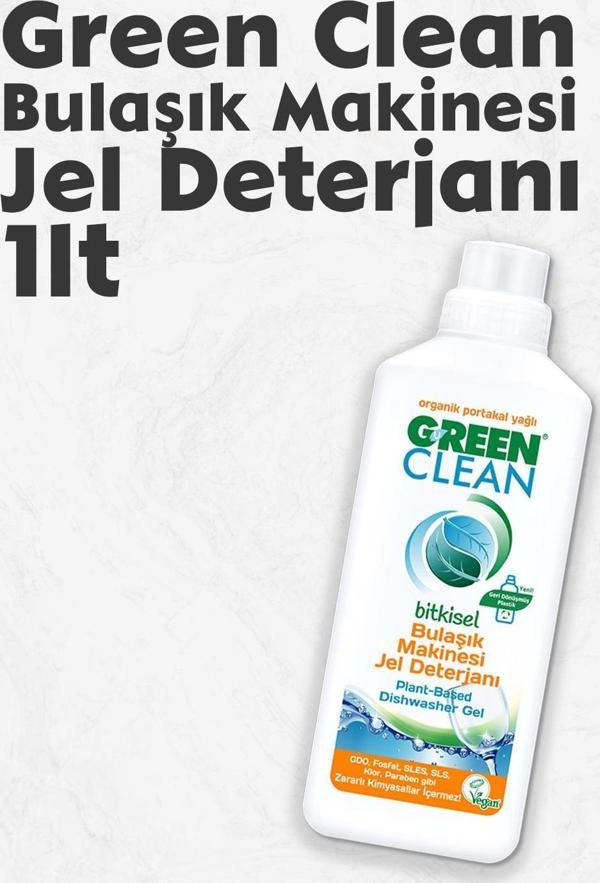 U Green Clean Bulaşık Makinesi Jel Deterjan 1 L - Image 1