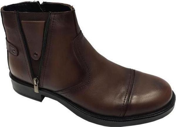 Dropland 4703-20 Deri Fermuarlı Erkek Bot - Image 1