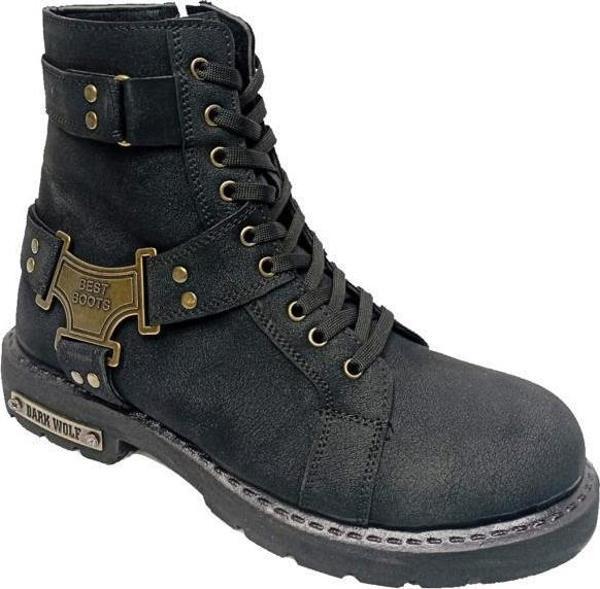 Dark Wolf DN02 Deri Fashion Postal Erkek Bot - Image 1