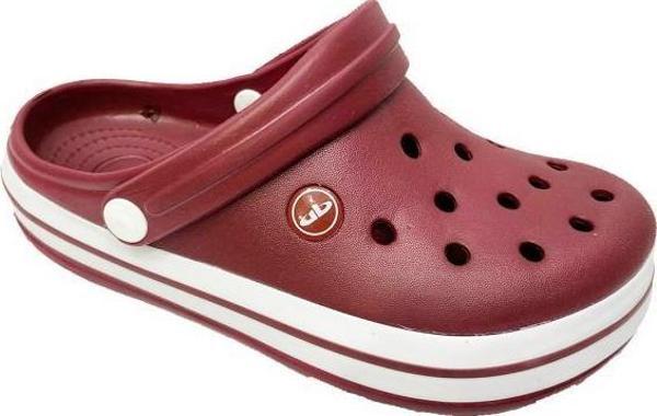 Akınal E195-21 Medical Sabo Terlik 36-40 Bordo Beyaz Bordo - Image 1