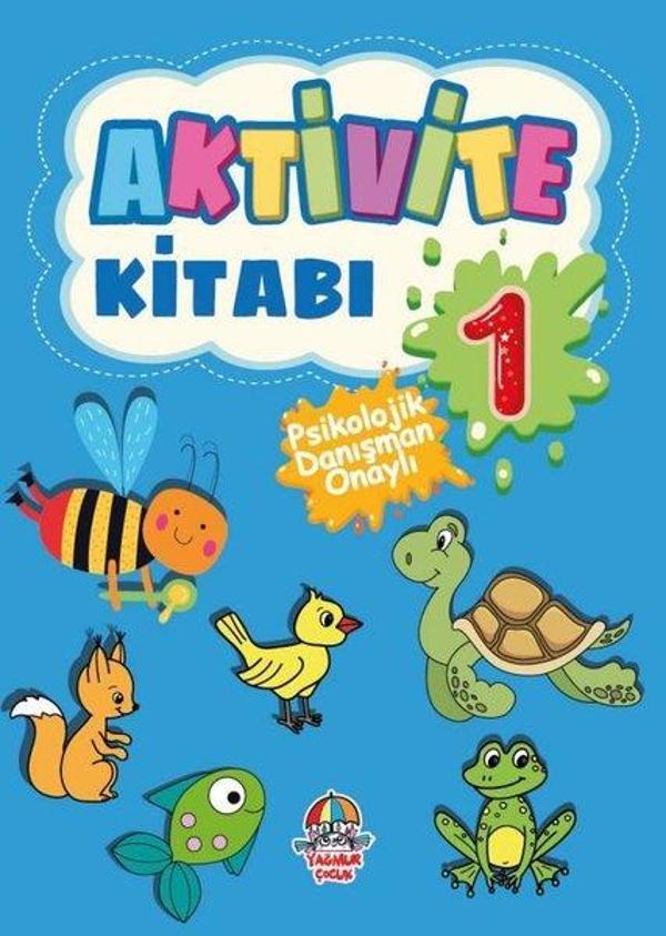 Yağmur Çocuk Aktivite Kitabı 1 - Yağmur Çocuk - Image 1