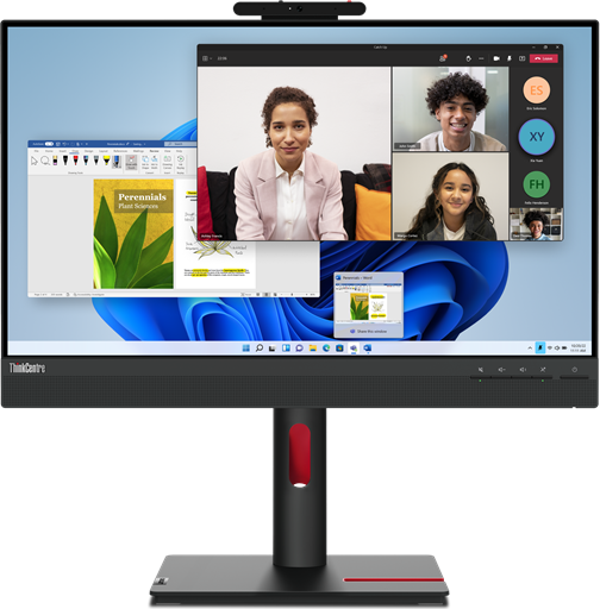 Lenovo ThinkCentre 6ms 60 Hz 23.8" FHD Tiny In One 12NAGAR1EU - Image 1