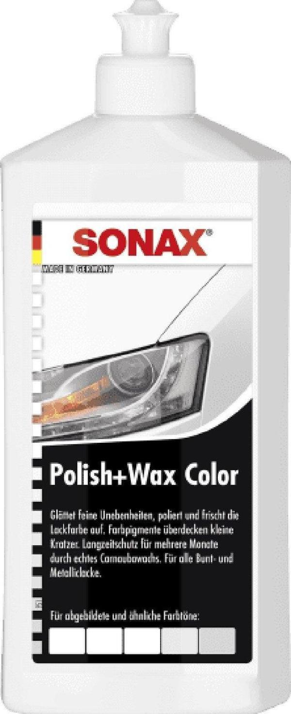 Sonax Renkli Nano Parlatıcı ve Koruyucu Cila Beyaz 500 ml - Image 1